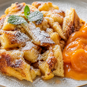 Schlossgarten Catering Kaiserschmarrn Marillenröster