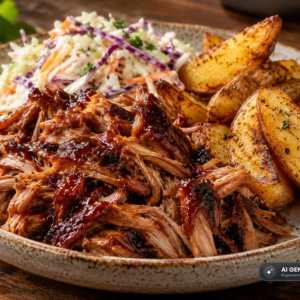Schlossgarten Catering Pulled Pork Coleslaw Wedges